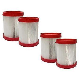 Packung Mit 4 Ersatz-hepa-filtern Vf320h Für 18v 2,6-gallonen-nass- Und Trockensauger Gas18v-3/gas18