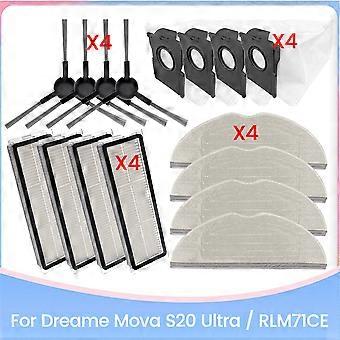 16-teiliges Set Inklusive Bürste, Filter, Staubbeutel Und Reinigungstuch Für Den Staubsauger S20 Ultra/rlm71ce – Ersatzteile