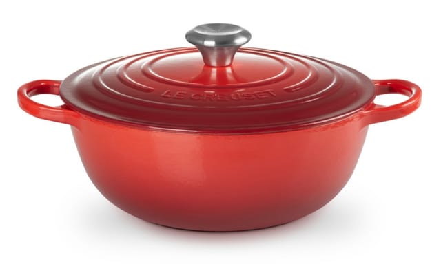 Le Creuset La Marmite Signature Familientopf Gusseisen Kirschrot 26cm