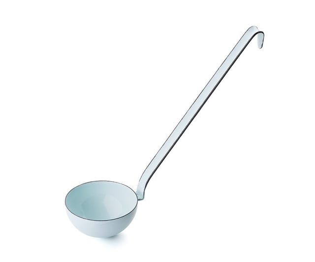 Riess Schöpflöffel Emaille Schöpfkelle Pastell Türkis 7cm