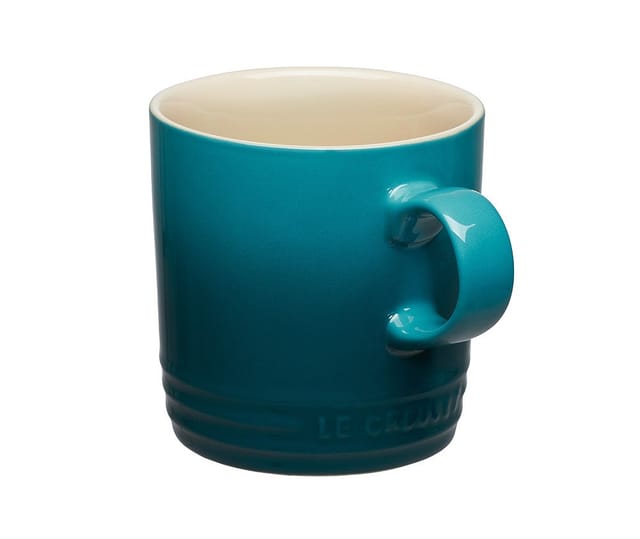 Le Creuset Tasse Becher Steinzeug Deep Teal Petrol 350ml