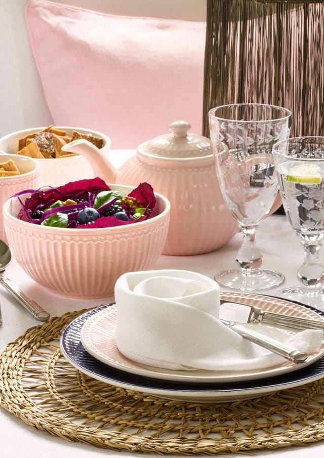 Greengate Milchkännchen Alice Pale Pink Steingut Rosa