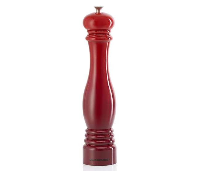 Le Creuset Große Pfeffermühle Kirschrot 30cm