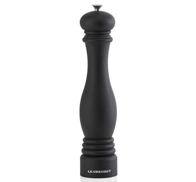Le Creuset Große Pfeffermühle Schwarz matt 30cm