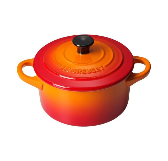 Le Creuset Mini Cocotte Steinzeug Ofenrot 10X5cm
