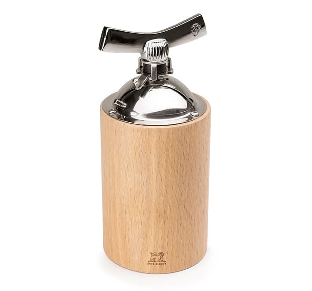 Peugeot Isen Pfeffermühle für langen Pfeffer Holz Natur 16cm