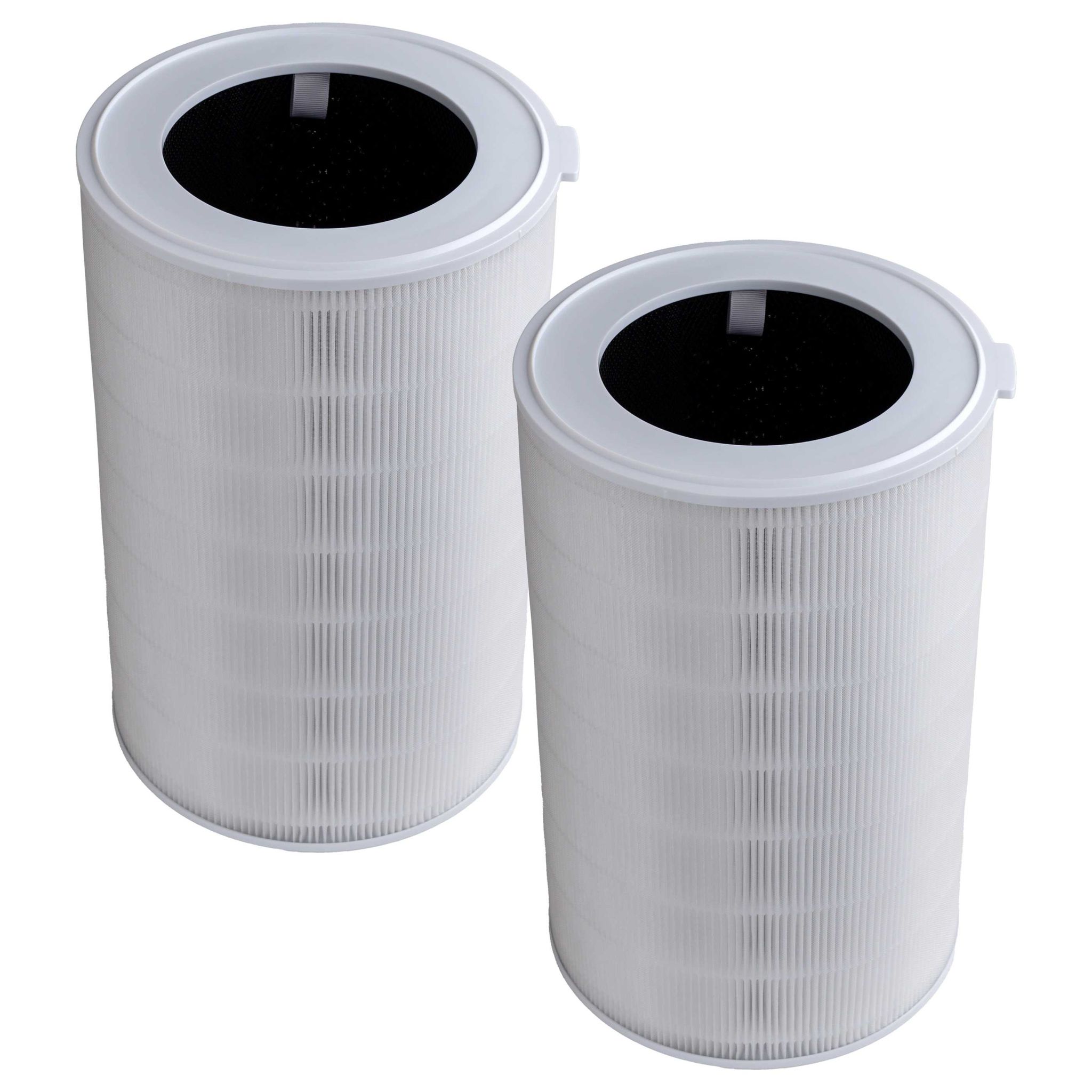 Vhbw 2x Luftilter Kompatibel Mit Xiaomi Elite Y-600 Luftreiniger - Kombifilter Hepa (h11) + Aktivkohle