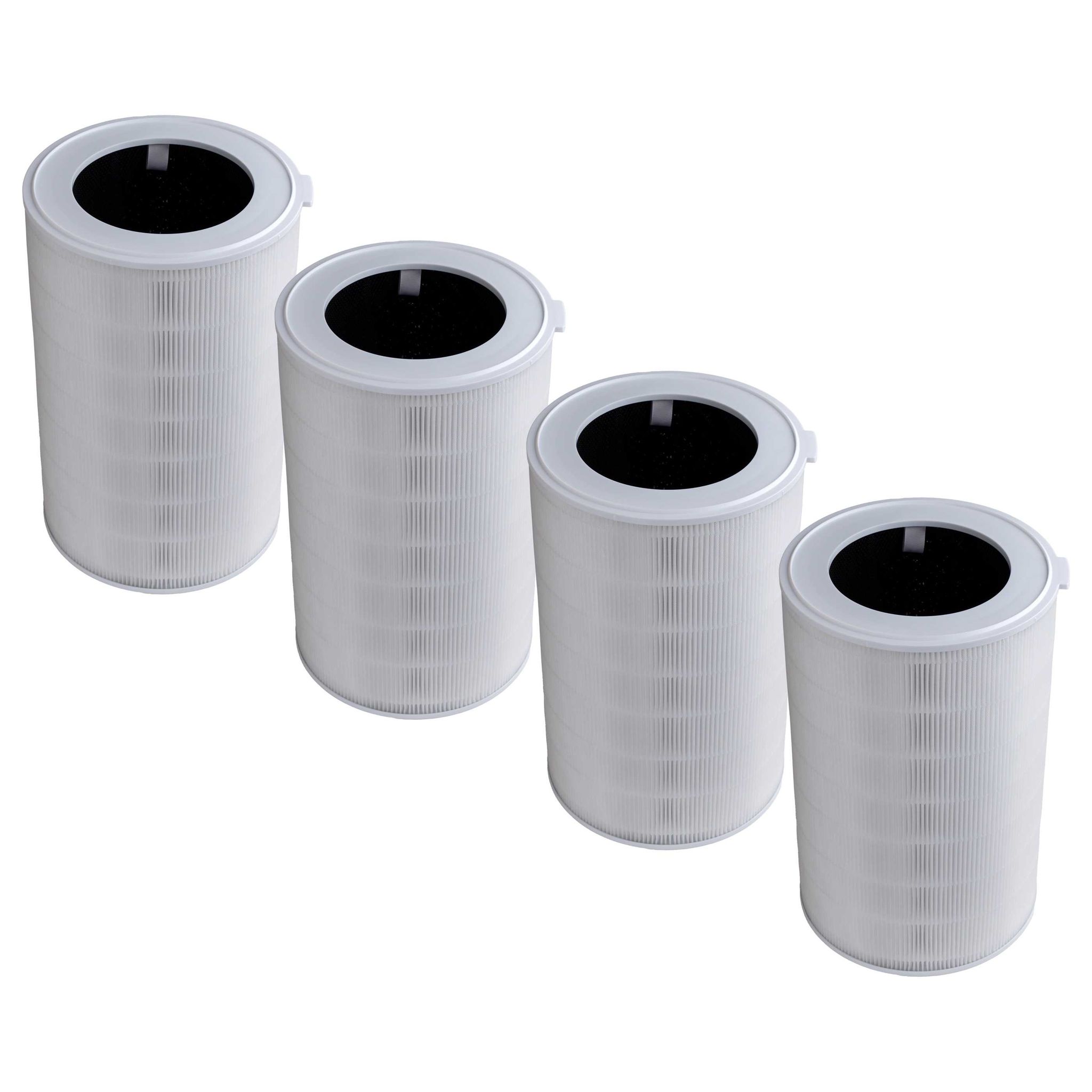 Vhbw 4x Luftilter Ersatz Für Xiaomi Bhr6358gl Für Luftreiniger - Kombifilter Hepa (h11) + Aktivkohle