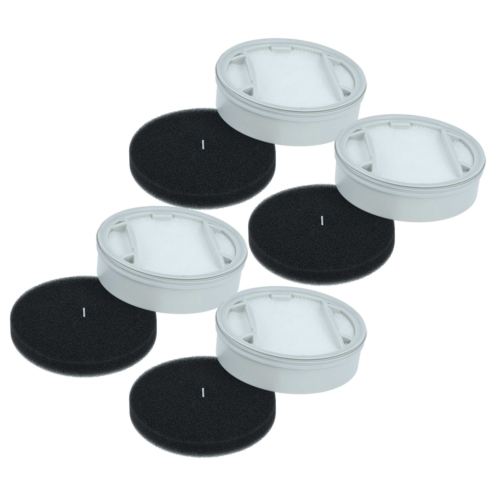 Vhbw 4x Staubsaugerfilter Kompatibel Mit Philips Xc5244, Xc5243 Staubsauger - Schmutzfilter, Filtereinheit