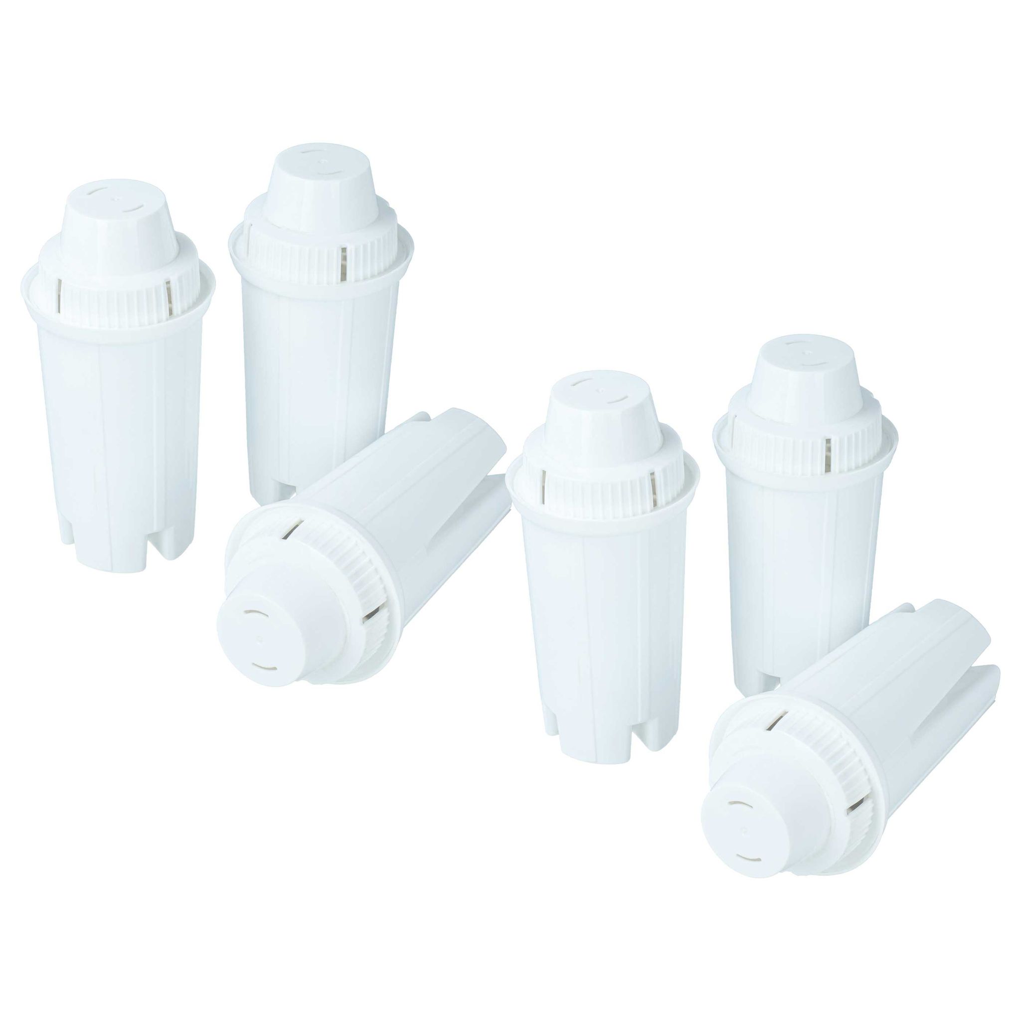 Vhbw 6x Wasserfilter Filter Kompatibel Mit Brita Classic Kaffeevollautomat, Espressomaschine Weiß