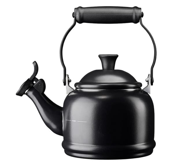 Le Creuset Wasserkessel Demi Schwarz