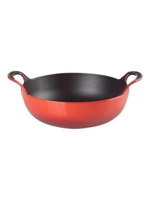 Le Creuset Balti Dish Schmorbräter Gusseisen Kirschrot 24cm