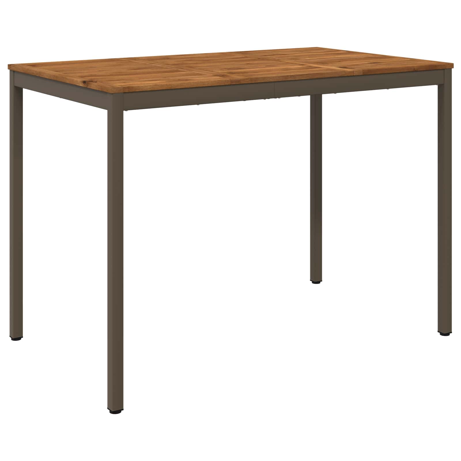 Gartenbar-tisch Natur Und Kaffee 147 X 88,5 X 105 Cm Vidaxl