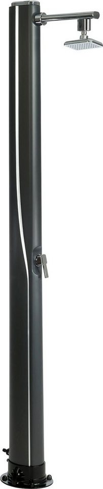 Ubbink Solar Gartendusche SOLARIS LUXE Solardusche Außendusche Kopf schwenkbar