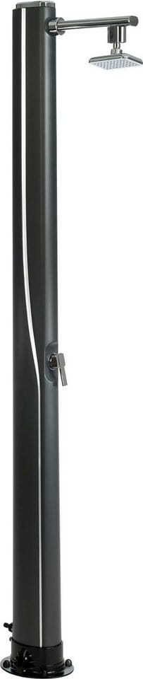 Ubbink Solar Gartendusche SOLARIS LUXE Solardusche Außendusche Kopf schwenkbar