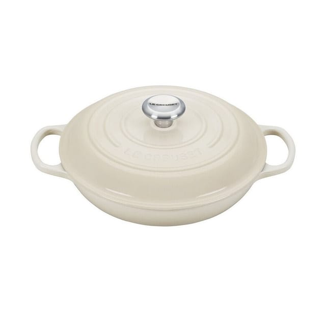 Le Creuset Gourmet-Profitopf Signature Gusseisen Meringue 30cm