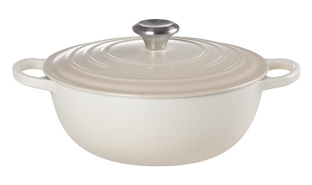 Le Creuset La Marmite Signature Familientopf Gusseisen Meringue 26cm