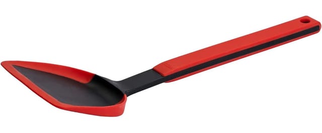 Woll Cook-It Wok-Wender mit Silikonrand Schwarz Rot
