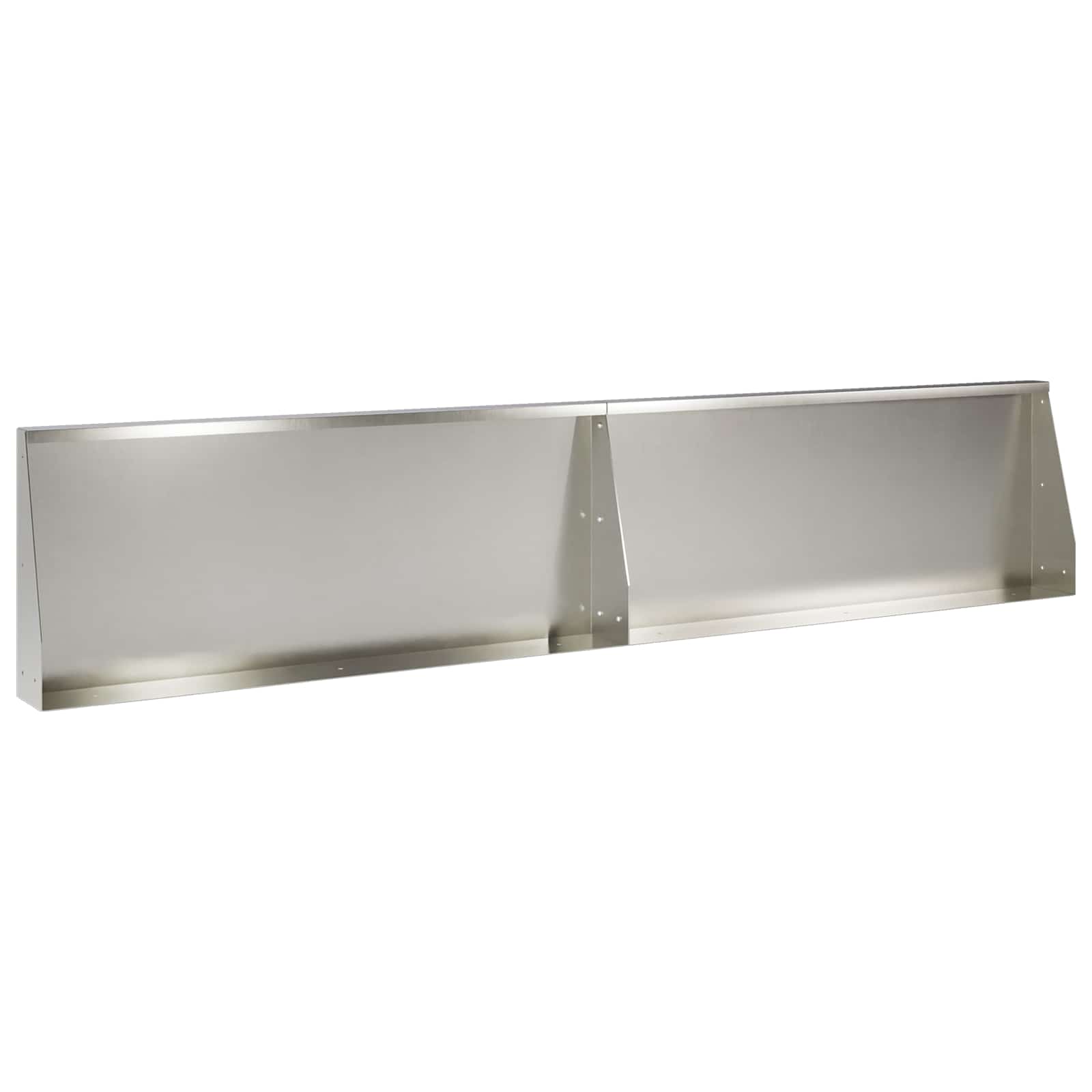 Stützmauer 2 Stk. 100 X 12 X 40 Cm Edelstahl Silber Vidaxl