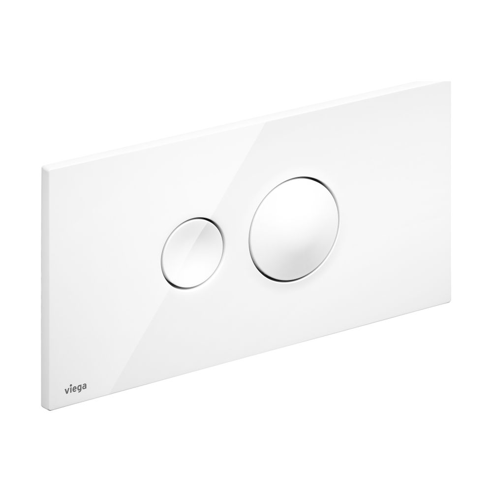 Viega Visign For Style 10 Wc-betätigungsplatte 8315.1, Kunststoff Verchromt