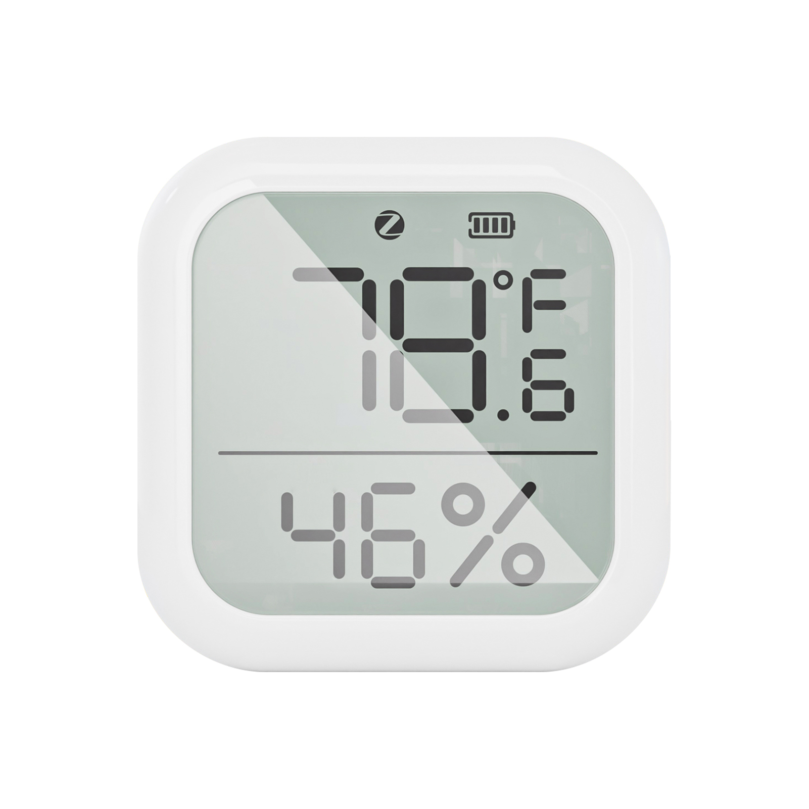 Intelligentes Zigbee-hygrometer-thermometer Mit Innentemperatur- Und Feuchtigkeitssensor, App-steuerung, Großem Lcd-display, Fernüberwachung, Datenprotokollierung, Benachrichtigungen Und Diy-smart-con