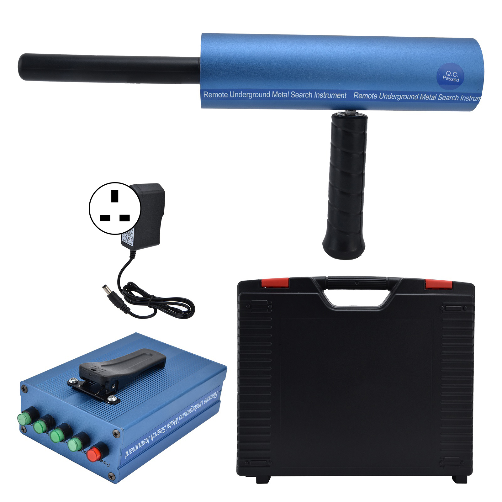 Handmetalldetektor Mit 800 M Reichweite, Metalldetektor-scanner Für Silber, Gold Und Diamanten, Uk-stecker 100–240 V