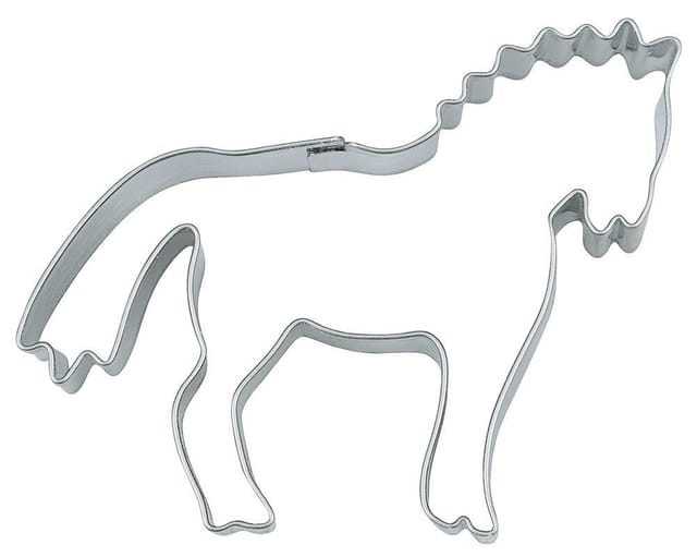 Städter Ausstechform Pferd Plätzchenausstecher Edelstahl 8,5cm
