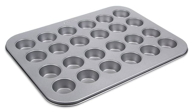Städter Mini Muffinform Cupcake 24er Backform Antihaftbeschichtet 35x27cm