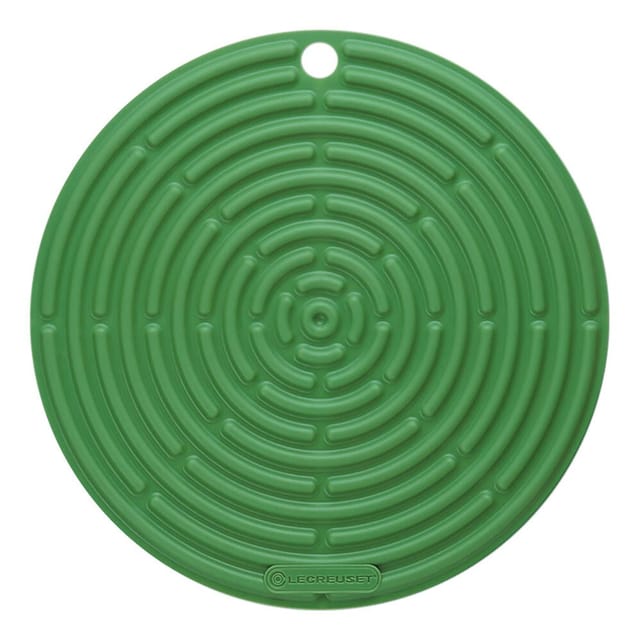 Le Creuset Topflappen Rund Silikon Bamboo Green