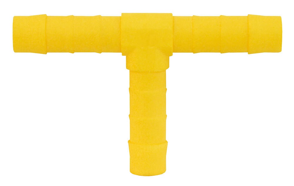 Lilie T-Verbinder WeißGELB Innen-Ø 12mm