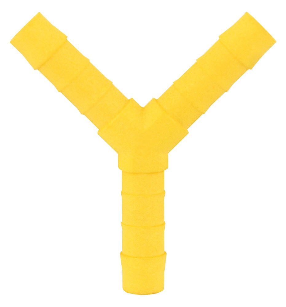 Lilie Y-Verbinder WeißGELB Innen-Ø 12mm