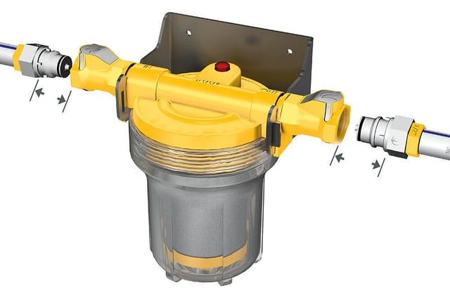 Lilie Certec Inline-Kompakt-Turbo-Filtersystem Komplett-Set