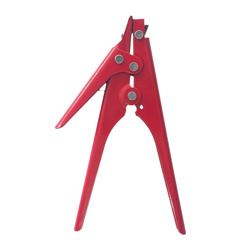 Hs-519 Selbstsichernde Klemme Und Ganzmetall-umreifungsbandschneider Für Befestigungselemente Bis Zu 3/8" Breite 18-zdq