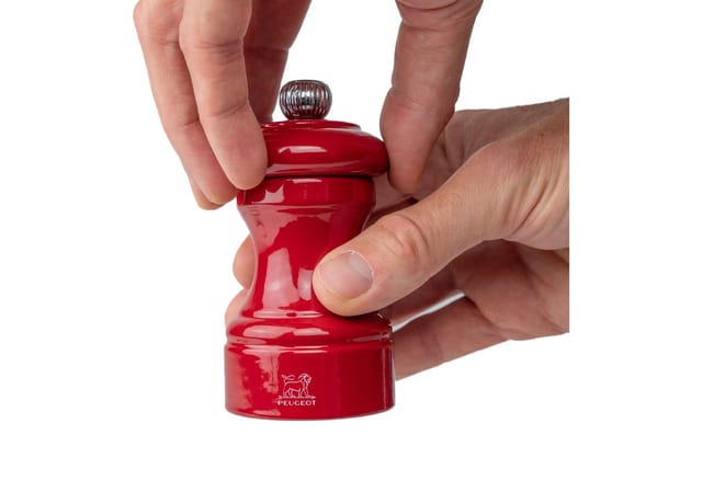 Peugeot Bistro Salzmühle Passionsrot Glanz 10cm