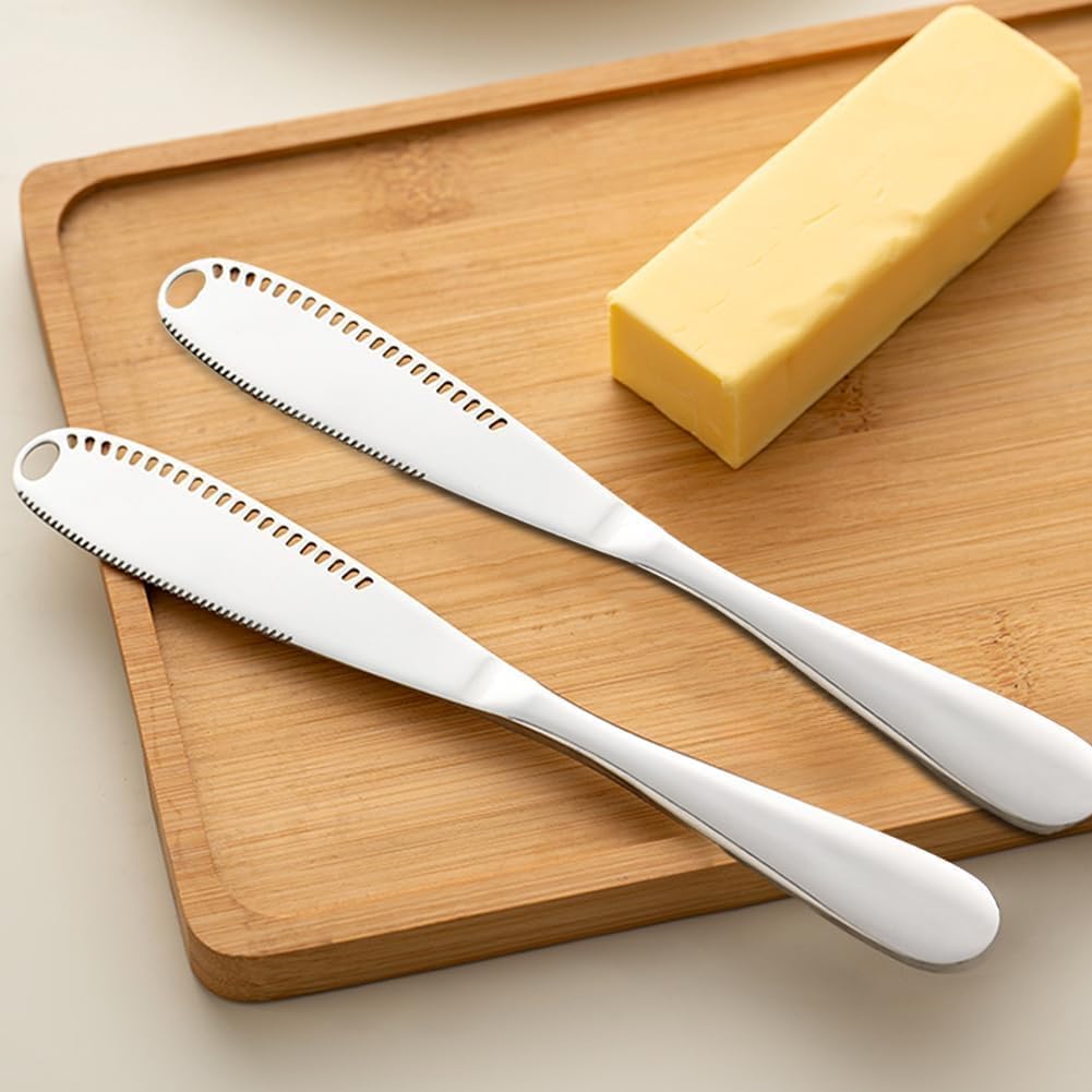 Buttermesser, 3-in-1-buttermesser Aus Edelstahl