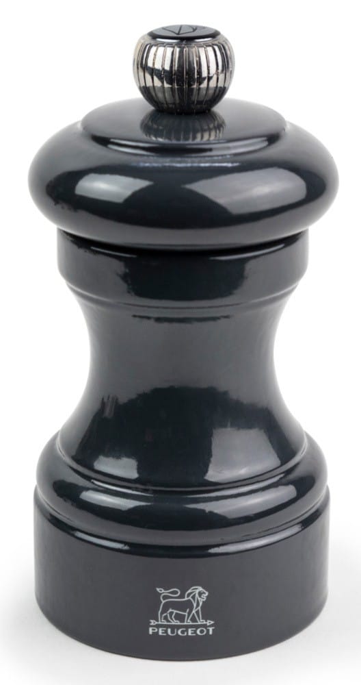 Peugeot Bistro Pfeffermühle Holz Schiefer Glanz 10cm