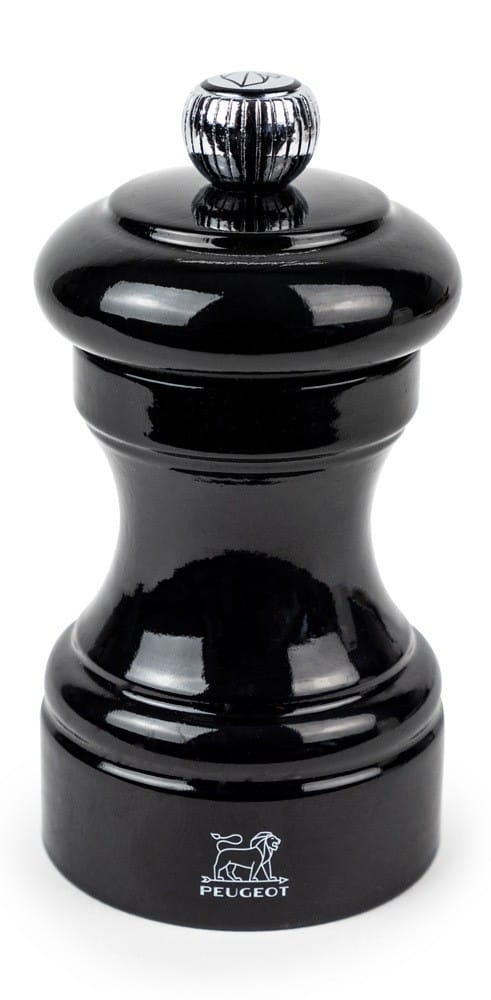Peugeot Bistro Pfeffermühle Schwarz Glanz 10cm