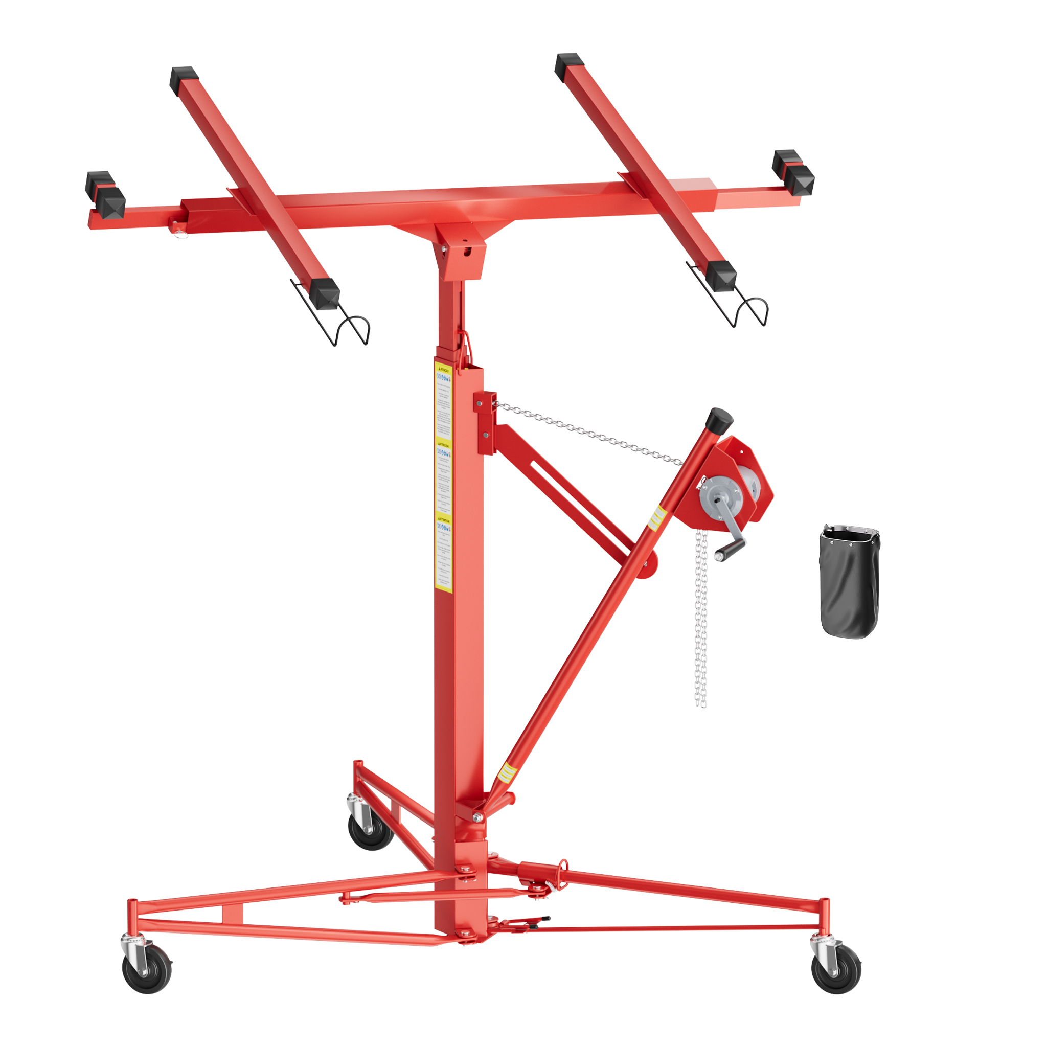 Wiltec Plattenheber Multi-drive Bis Max. 68 Kg, Plattenlift Höhe 140-340 Cm Und Max. Breite 2,95 M Mit Kettenantrieb, Trockenbau Montagehilfe