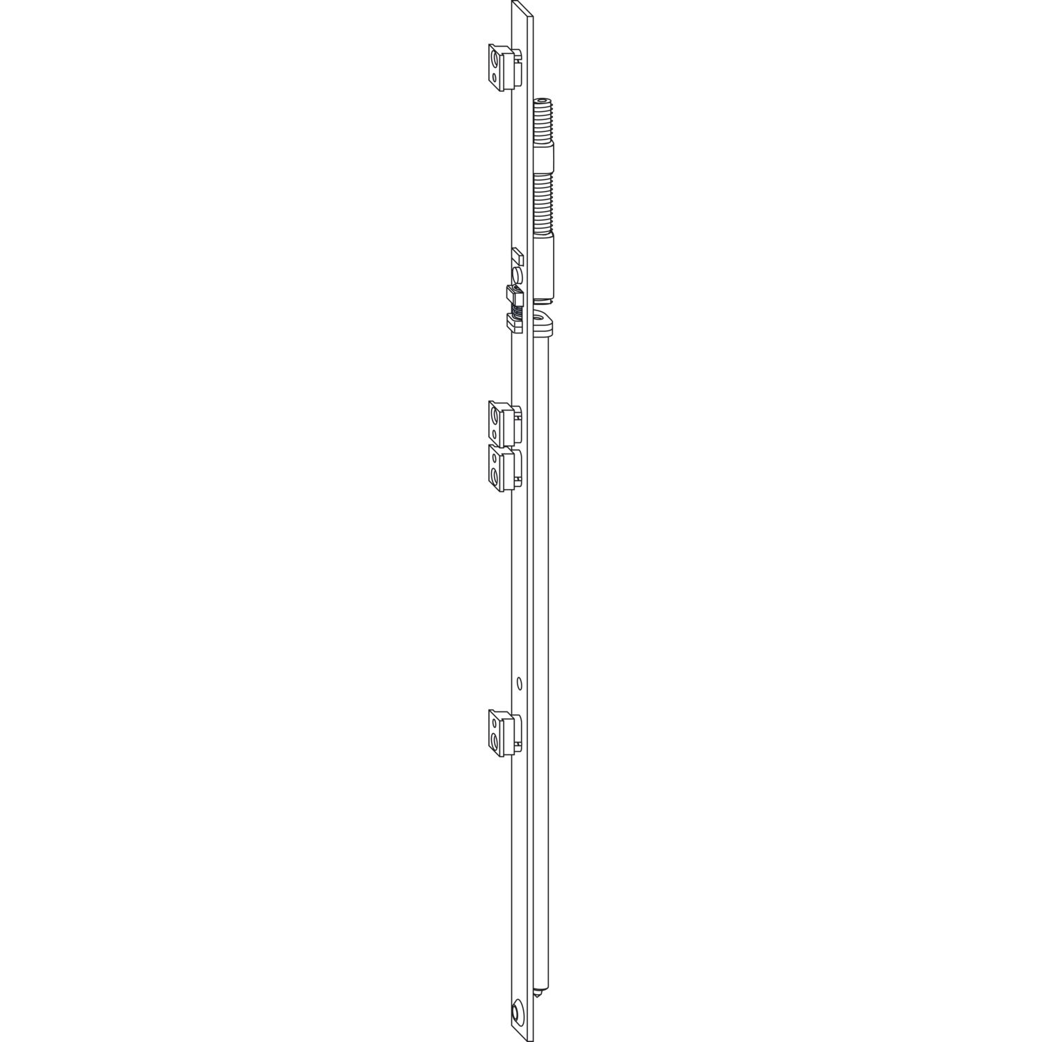 Winkhaus Flügellagerschiene Fls.se 150 Kg Silber