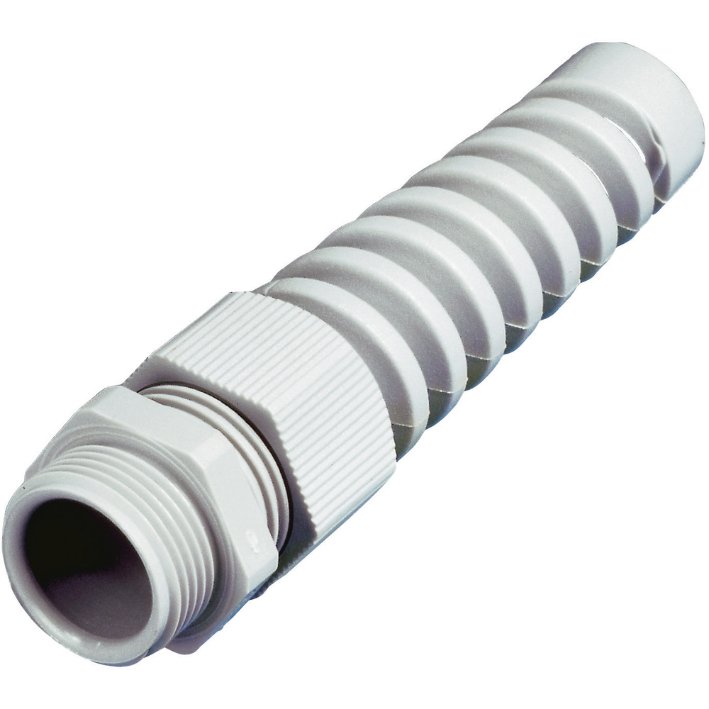 Wiska - 10061876 Kabelverschraubung Mit Zugentlastung, Mit Knickschutz Pg21 Polyamid Schwarz 1 St.