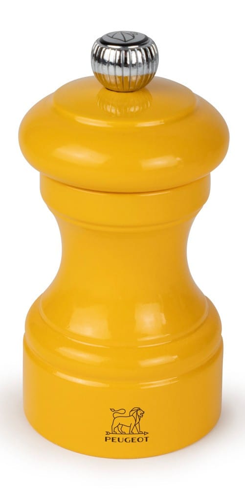 Peugeot Bistro Pfeffermühle Safrangelb Glanz 10cm