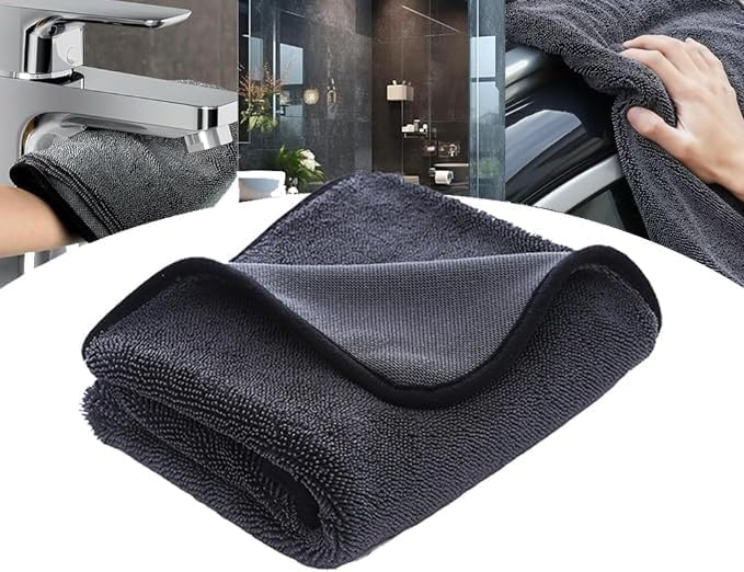 3er-pack Mikrofasertücher (40 X 60 Cm) – Zaubertuch – 600 G/m² Mikrofaser-trockentuch – Für Auto, Dusche Und Zuhause