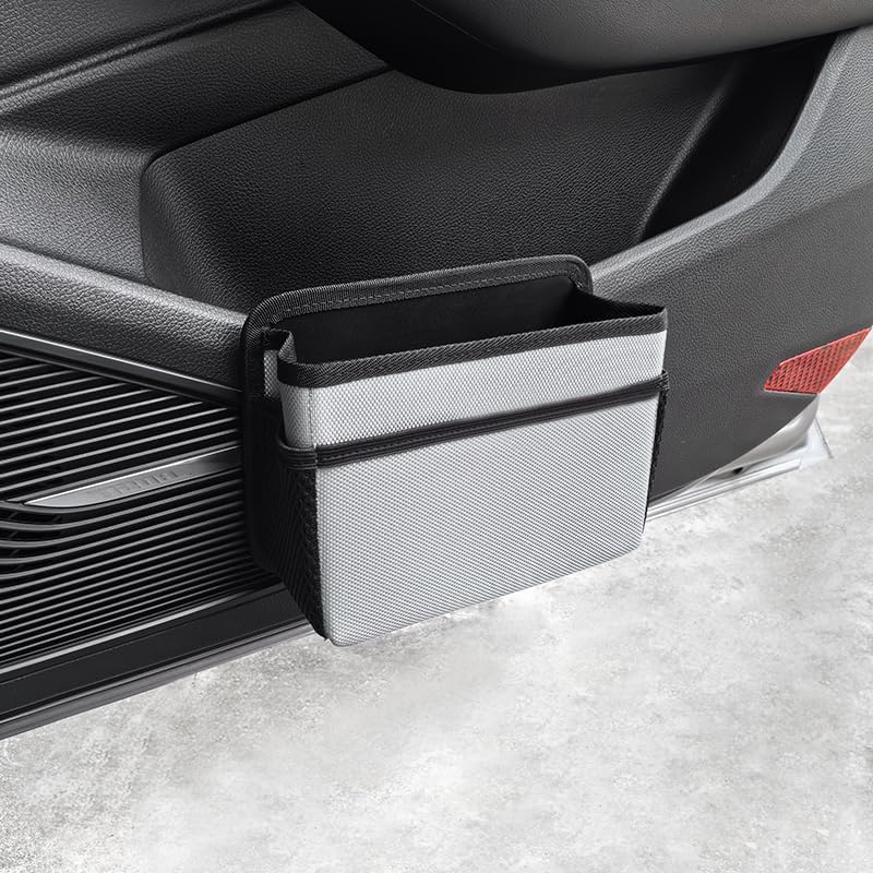 Mülleimer Für Die Autotür, Faltbarer Mülleimer Für Die Rückbank, Kleiner Tragbarer Hängemülleimer Für Den Fahrzeuginnenraum, Universell Für Suvs Und Lkws