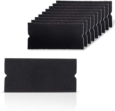 Packung Mit 10 Weichen, Kratzfreien Filzpads Für Autoabzieher. Geeignet Für Nass- Und Trockenanwendung. Abzieherzubehör Nicht Enthalten