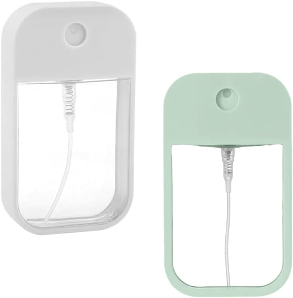 Set Mit 2 Kleinen 45-ml-sprühflaschen, Wiederverwendbare Feinsprühflaschen Aus Pappe Für Parfüm, Körperlotion Und Make-up