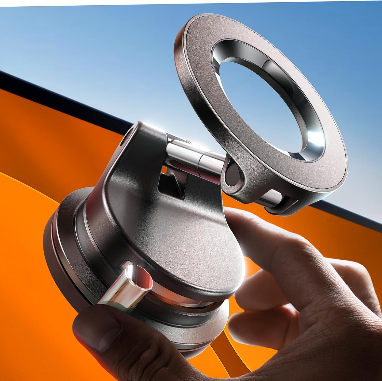 Lisen Für Magsafe Autohalterung, Magnetische Handyhalterung Für Ihr Auto, Handyhalterung Für Autozubehör Für Damen Und Herren, Jeep, Bmw, Saugnapf-handyhalterungs-geschenksets, Für Iphone 17 Pro Max,