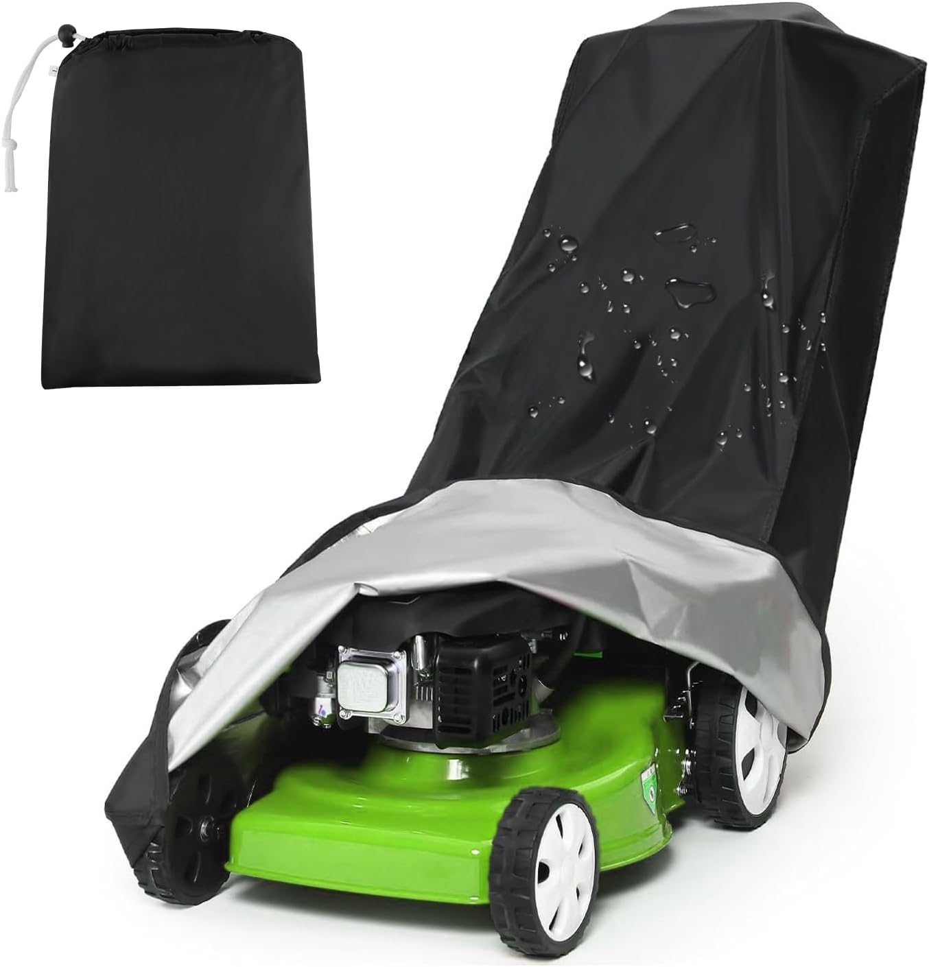 Undurchlässiges, Wasserabweisendes Schutzgehäuse Für Gazon-töne – Stoff Polyester 210d, Robust Für Alle Jahreszeiten Im Außenbereich/innenbereich (195 X 66 X 112 Cm)