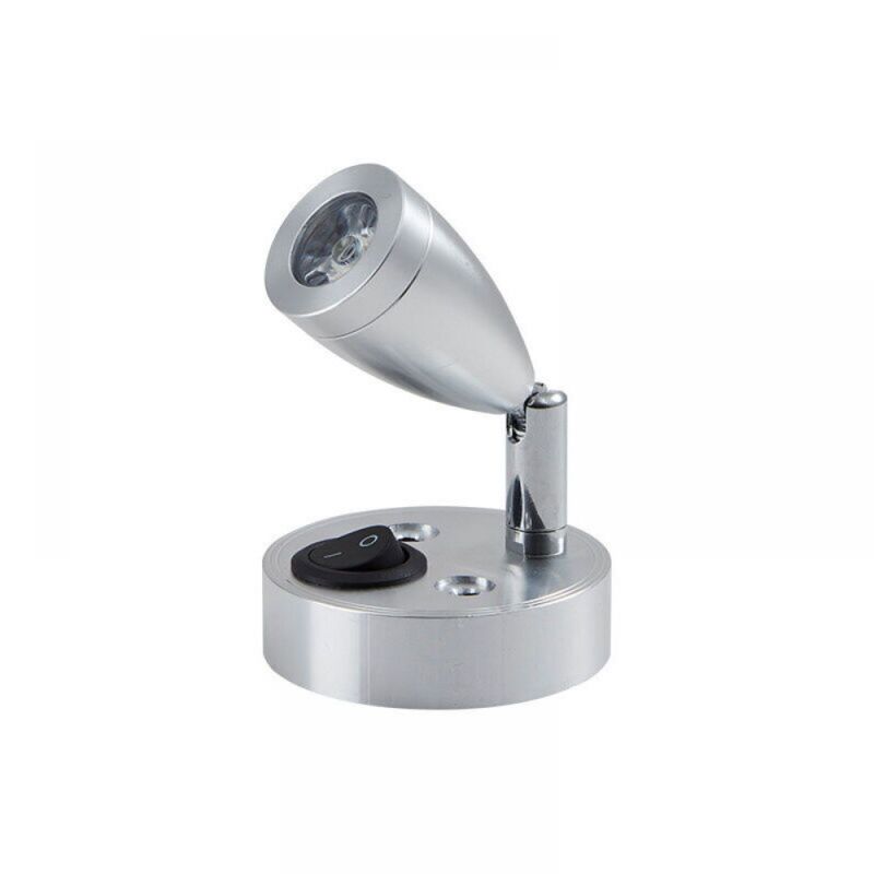 (1 Stück) 12v Led Spot Leselampe Mit Verstellbarem Schalter, Warmes Licht Für Wohnmobile, Boote, Innenbeleuchtung