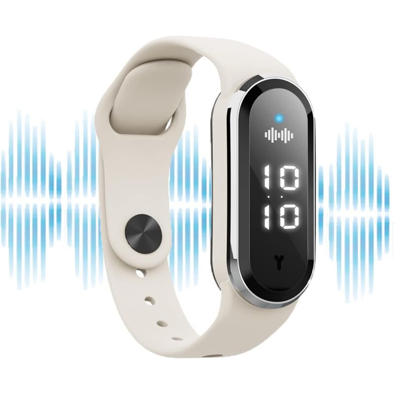 Repellent-armbänder Ultraschall Anti-mücken-armband Elektronische Repellent-bänder Schädlingsbekämpfungs-uhr Insektenschutz Usb-aufladung/wasserdicht Für Kinder Und Erwachsene (weiß)