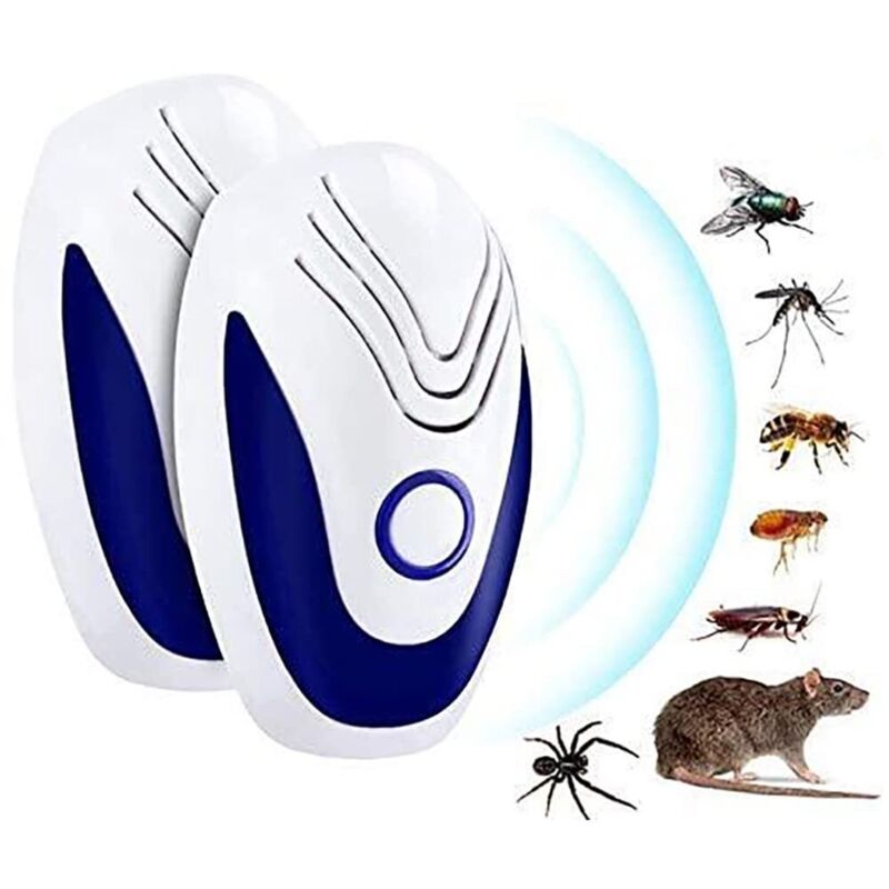 Ultraschall-abwehrmittel Für Mäuse Und Ratten • Stecker Gegen Nagetiere - Gegen Mäuse - Gegen Ratten • Wirksame Alternative Zu Mausefallen